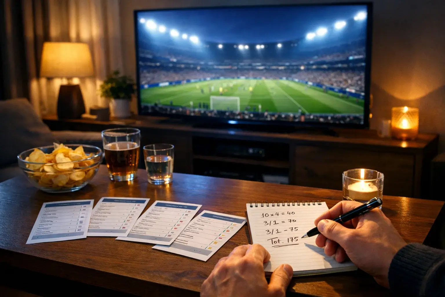 Esempio sistema Yankee su partite Champions League