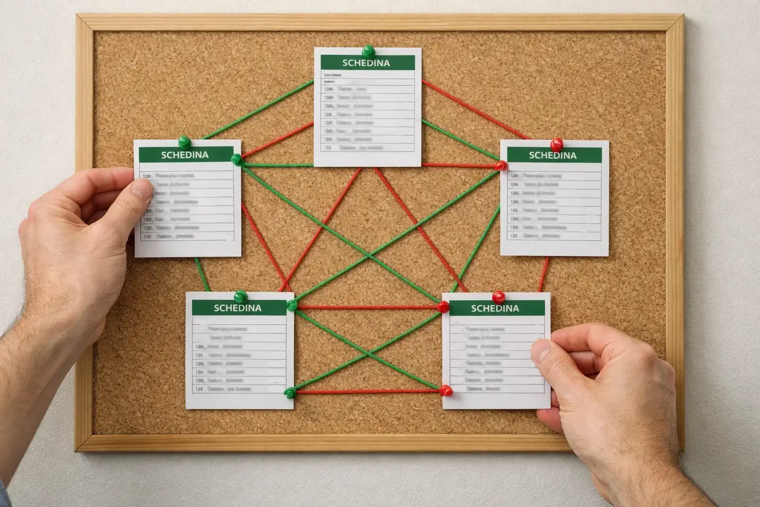 Sistema 5 partite con 2 errori e 10 combinazioni
