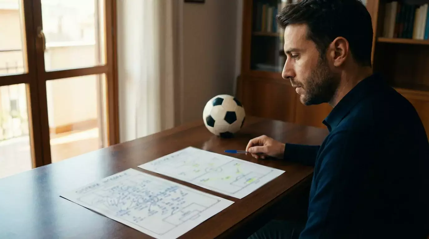 Scommettitore analizza due strategie di sistema su un foglio con combinazioni numeriche